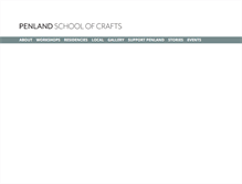 Tablet Screenshot of penland.org